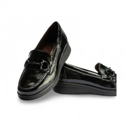Mocasines Mujer Pitillos 10701 Negro
