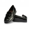 Mocasines Mujer Pitillos 10701 Negro