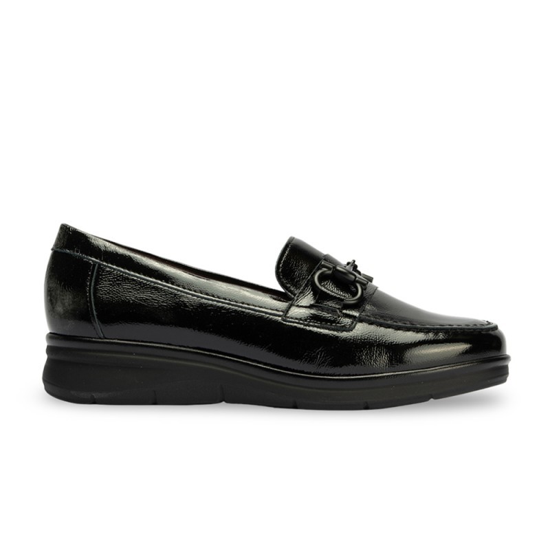 Mocasines Mujer Pitillos 10701 Negro