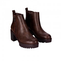 Botines de Tacón Mujer Chika10 Pilar 28 Marron