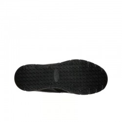 Sneakers Hombre Skechers Work Relaxed Fit: Nampa Sr Negro-Negro