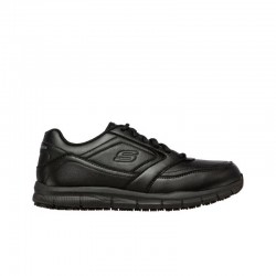 Sneakers Hombre Skechers Work Relaxed Fit: Nampa Sr Negro-Negro