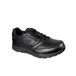 Sneakers Hombre Skechers Work Relaxed Fit: Nampa Sr Negro-Negro