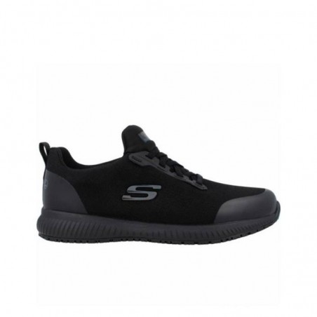 Sneakers Hombre Skechers Work: Squad Sr - Myton Negro-Negro