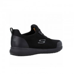 Sneakers Hombre Skechers Work: Squad Sr - Myton Negro-Negro