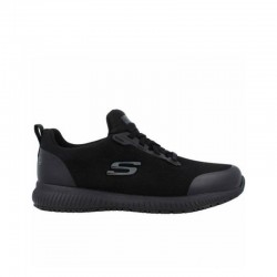 Sneakers Hombre Skechers Work: Squad Sr - Myton Negro-Negro
