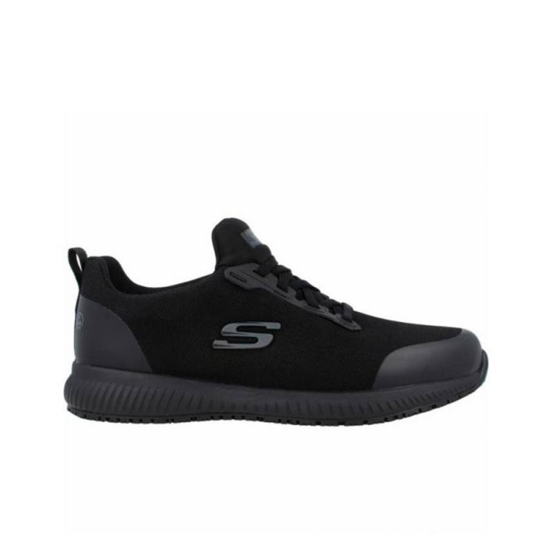 Sneakers Hombre Skechers Work: Squad Sr - Myton Negro-Negro