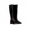 Botas Planas Mujer Wonders 1802 Negro