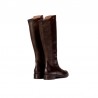 Botas Planas Mujer Wonders 54100 Marron