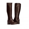 Botas de Tacón Mujer Wonders 6250 Marron