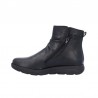 Botines Planos Mujer Nature Shoes N154 Negro