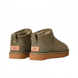 Botines Planos Mujer UGG Classic Ultra Mini Verde