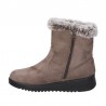 Botines Planos Mujer Zapp 27166 Taupe
