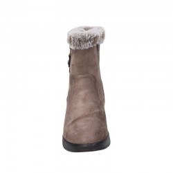 Botines Planos Mujer Zapp 27166 Taupe