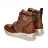 Botines Planos Mujer Zapp 29422 Cuero
