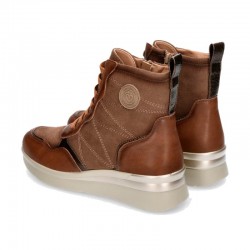 Botines Planos Mujer Zapp 29422 Cuero