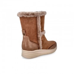 Botines Planos Mujer Zapp 29355 Taupe