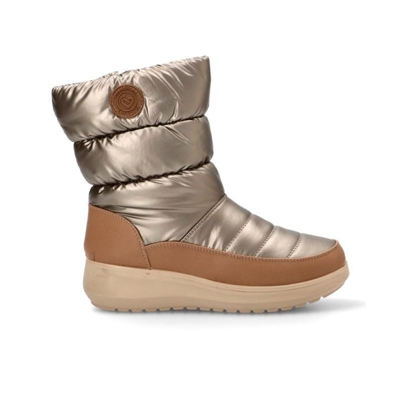Botines Planos Mujer Zapp 29357 Beig