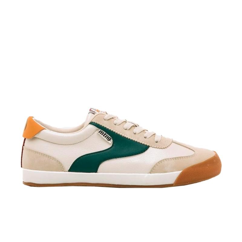 Sneakers Mujer MTNG Court Blanco-Verde