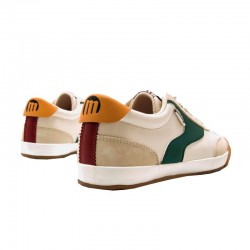 Sneakers Mujer MTNG Court Blanco-Verde