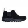 Botines Planos Mujer Skechers 100894 Negro-Negro