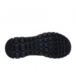 Botines Planos Mujer Skechers 100894 Negro-Negro