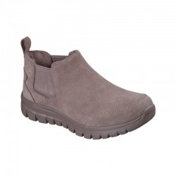 Botines Planos Mujer Skechers 100894 Taupe