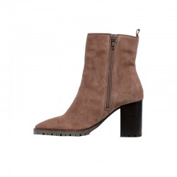 Botines de Tacón Mujer Vexed Siri Taupe