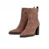 Botines de Tacón Mujer Vexed Siri Taupe