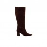 Botas de Tacón Mujer MTNG 55473 Marron