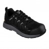 Sneakers Hombre Skechers Work: Malad Ii Comp Toe Negro
