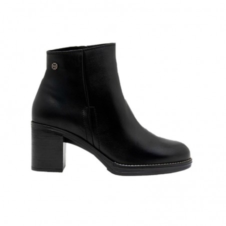 Botines de Tacón Mujer Porronet 4780 Rania Negro
