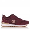 Sneakers Mujer Skechers 111 Burdeos