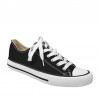 Zapatillas Lona Hombre Victoria Tribu Basket Lona Negro