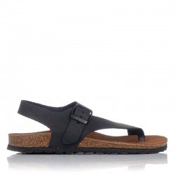 Sandalias Planas Mujer Inter-Bios 7162 Negro