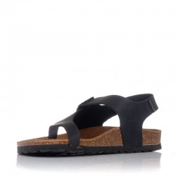 Sandalias Planas Mujer Inter-Bios 7162 Negro