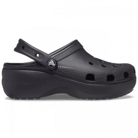 Sandalias Planas Mujer Crocs 206750 Negro-Negro