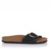 Sandalias Planas Mujer Inter-Bios 7220 Negro