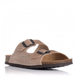 Sandalias Planas Mujer Inter-Bios 7206 Beig