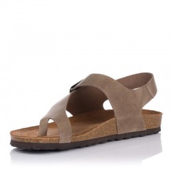Sandalias Hombre Inter-Bios 9512 Taupe