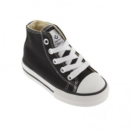 Zapatillas Lona Hombre Victoria 106500 Negro