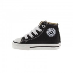Zapatillas Lona Hombre Victoria 106500 Negro