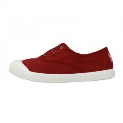 Zapatillas Lona Niño Victoria 106627 Rojo