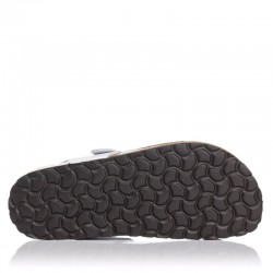 Sandalias Planas Mujer Inter-Bios 7162 Blanco