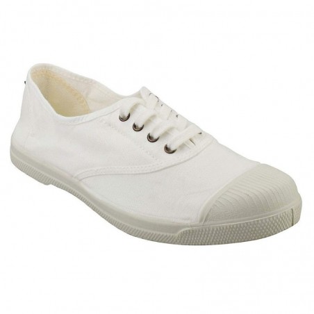 Zapatillas Lona Mujer Natural World 102 Blanco