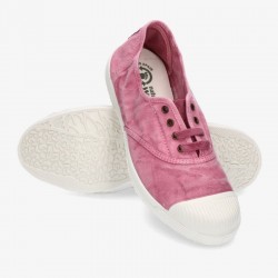 Zapatillas Lona Mujer Natural World 102E Rosa
