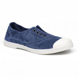 Zapatillas Lona Mujer Natural World 102E Marino