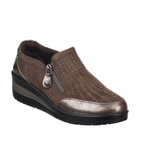 Zapatos Casual Mujer Zapp 25337 Taupe