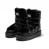 Botines Planos Mujer D.franklin Nordic Trk Fur Negro Negro