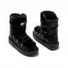 Botines Planos Mujer D.franklin Nordic Trk Fur Negro Negro